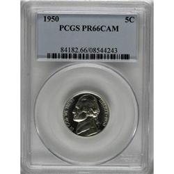 1950 5C Cameo PR66 PCGS
