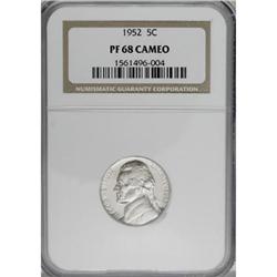 1952 5C Cameo PR68 NGC