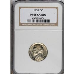 1953 5C Cameo PR68 NGC