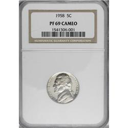 1958 5C Cameo PR69 NGC