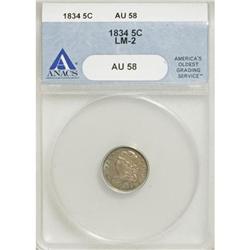 1834 H10C AU58 ANACS