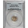Image 1 : 1872-S H10C Mintmark Above Bow MS64 PCGS