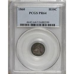 1860 H10C PR64 PCGS