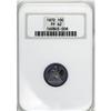 Image 1 : 1872 10C PR62 NGC