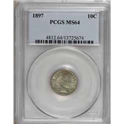 1897 10C MS64 PCGS