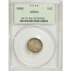 1898 10C MS64 PCGS