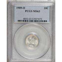 1909-O 10C MS63 PCGS