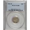 Image 1 : 1921-D 10C VG8 PCGS