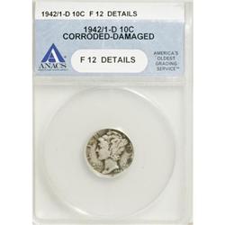 1942/1-D 10C F12 ANACS