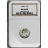 Image 1 : 1945-S 10C Full Bands MS66 NGC