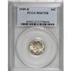 Image 1 : 1949-D 10C Full Bands MS67 PCGS