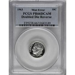 1963 10C Deep Cameo PR66 PCGS