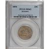 Image 1 : 1854 25C Arrows MS62 PCGS