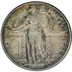 1917 25C Type One MS63 ANACS