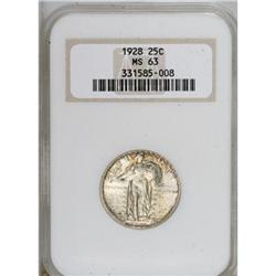 1928 25C MS63 NGC
