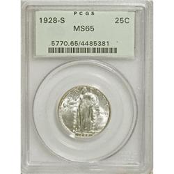 1928-S 25C MS65 PCGS