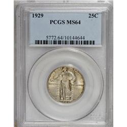 1929 25C MS64 PCGS