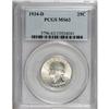 Image 1 : 1934-D 25C Medium Motto MS63 PCGS