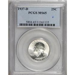 1937-D 25C MS65 PCGS