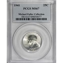 1941 25C MS67 PCGS