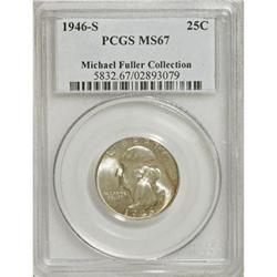 1946-S 25C MS67 PCGS