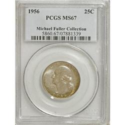 1956 25C MS67 PCGS