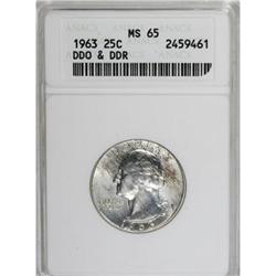 1963 25C MS65 ANACS