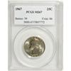 Image 3 : 1967 25C MS67 PCGS