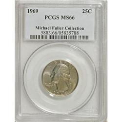 1969 25C MS66 PCGS