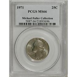 1971 25C MS66 PCGS