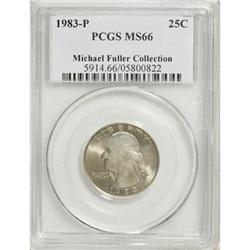 1983-P 25C MS66 PCGS