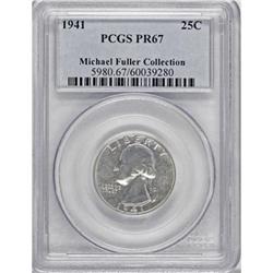 1941 25C PR67 PCGS