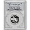 Image 1 : 2000-S 25C Massachusetts Silver Deep Cameo PR70 PCGS