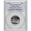 Image 1 : 2001-S 25C Rhode Island Clad Deep Cameo PR70 PCGS