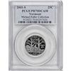 Image 1 : 2001-S 25C Vermont Clad Deep Cameo PR70 PCGS