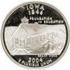 Image 1 : 2004-S 25C Iowa Silver Deep Cameo PR70 PCGS