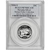 Image 3 : 2006-S 25C Nevada Silver Deep Cameo PR70 PCGS