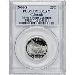 2006-S 25C Colo. Clad Deep Cameo PR70 PCGS