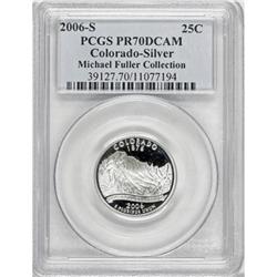 2006-S 25C Colo. Silver Deep Cameo PR70 PCGS