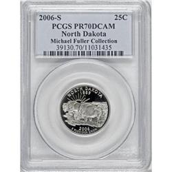 2006-S 25C N.D. Clad Deep Cameo PR70 PCGS