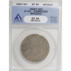 1808/7 50C XF45 ANACS