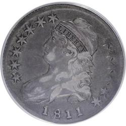 1811 50C Small 8 VF25 ANACS