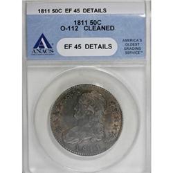 1811 50C Small 8 XF45 ANACS