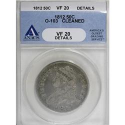 1812 50C VF20 ANACS