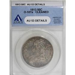 1813 50C AU53 ANACS