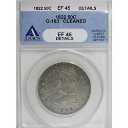 1822 50C XF45 ANACS