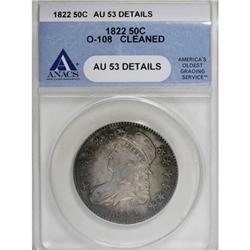 1822 50C AU53 ANACS