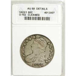 1822/1 50C AU58 ANACS