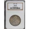 Image 1 : 1824 50C AU58 NGC