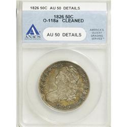 1826 50C AU50 ANACS